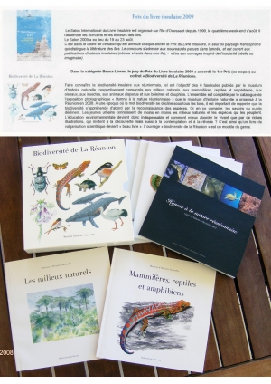Coffret Museum "Biodiversité" Prix Livre Insulaire 2009